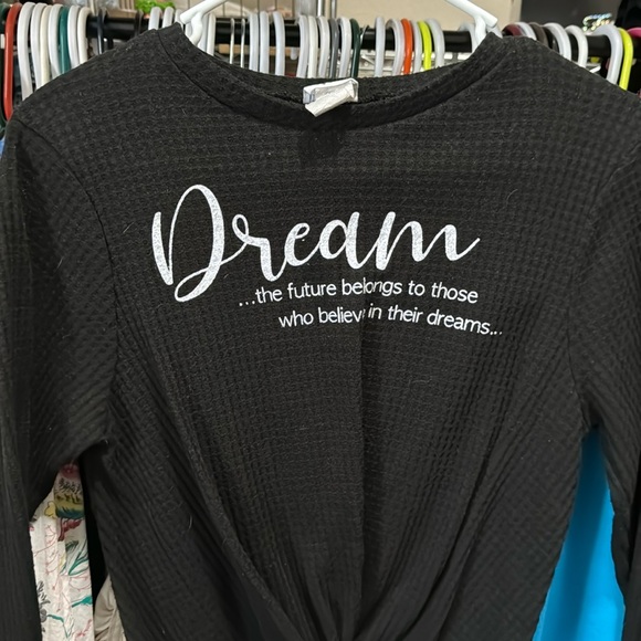 Finn waffle shirt with the saying on it long sleeves - Picture 1 of 1